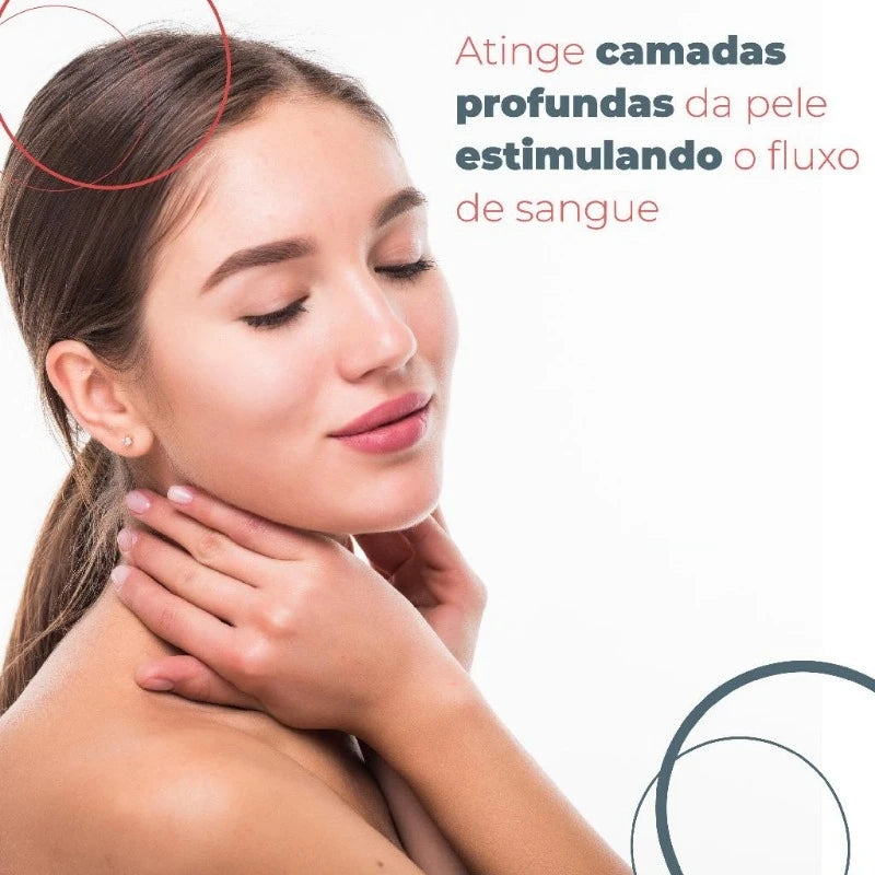 Pistola Massageadora Elétrica Profissional Muscular Recarregável Linha Premium